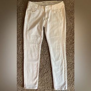 White Skinny Jeans Size 8